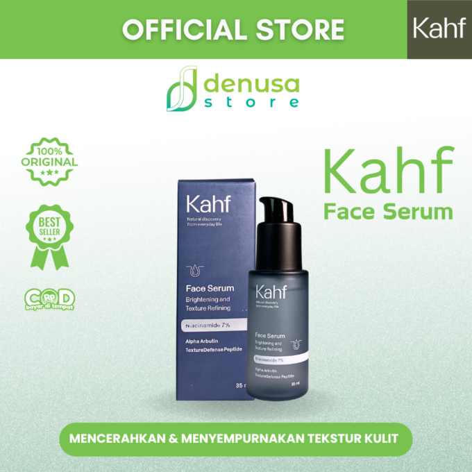 KAHF Face Serum Brightening and Texture Refining 35ml