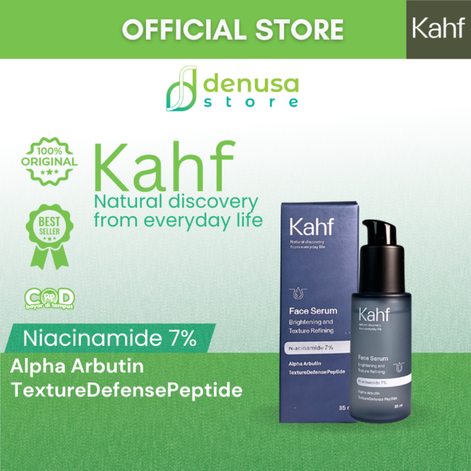 KAHF Face Serum Brightening and Texture Refining 35ml