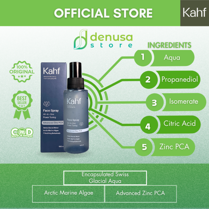 KAHF Face Spray All In One Power Toning 100ml