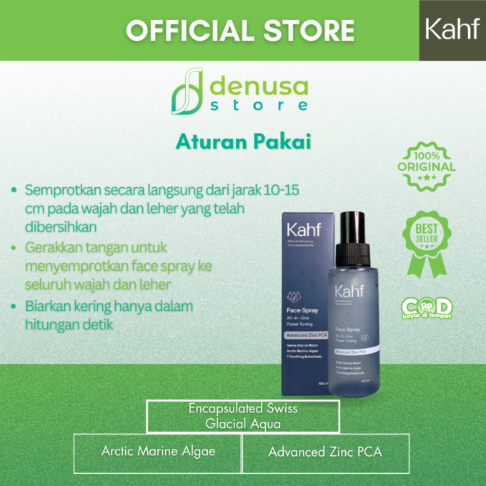 KAHF Face Spray All In One Power Toning 100ml