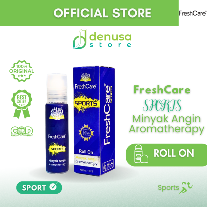 FreshCare Minyak Angin Aromatherapy Sports Roll On 10ml