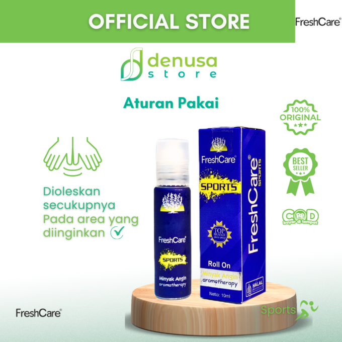 FreshCare Minyak Angin Aromatherapy Sports Roll On 10ml