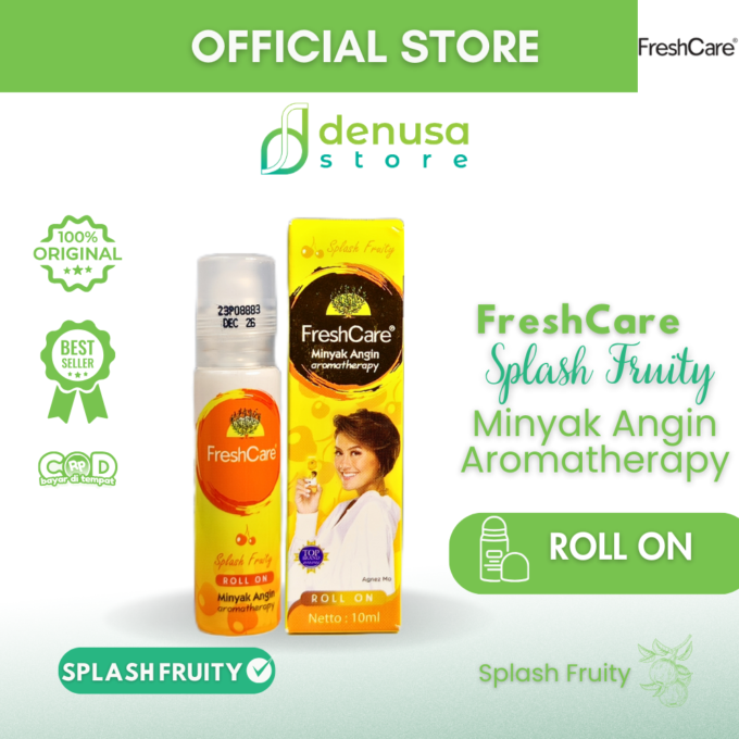 FreshCare Minyak Angin Aromatherapy Splash Fruity Roll On 10ml