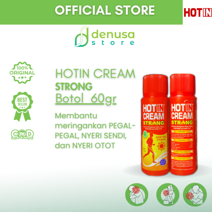 HOTIN Cream Strong Botol 120gr