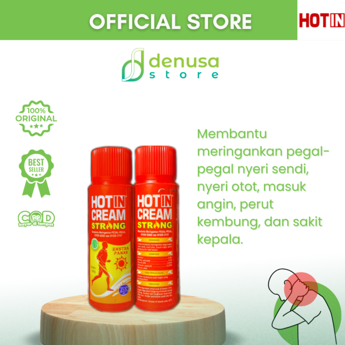 HOTIN Cream Strong Botol 120gr