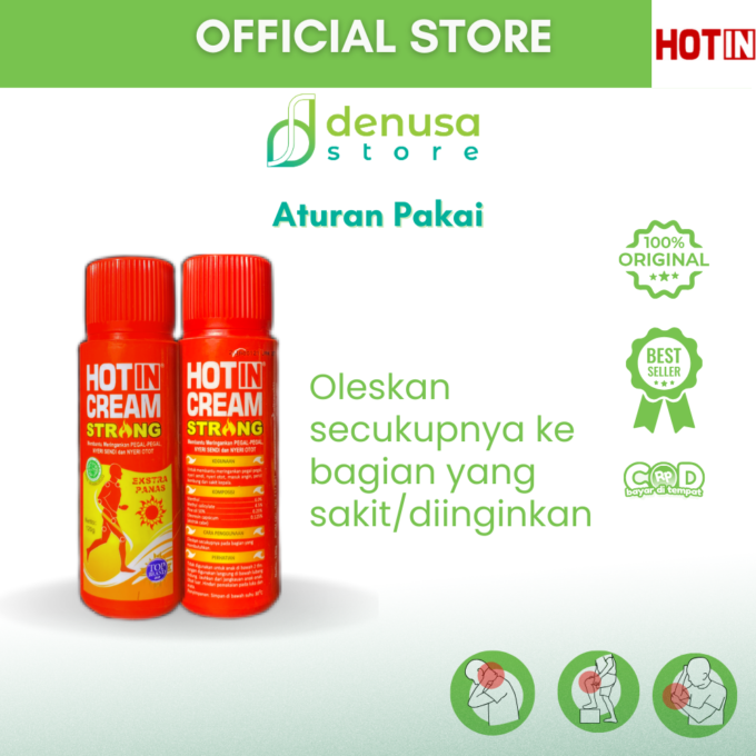 HOTIN Cream Strong Botol 120gr