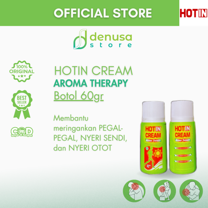 HOTIN Cream Aroma Therapy Botol 60gr