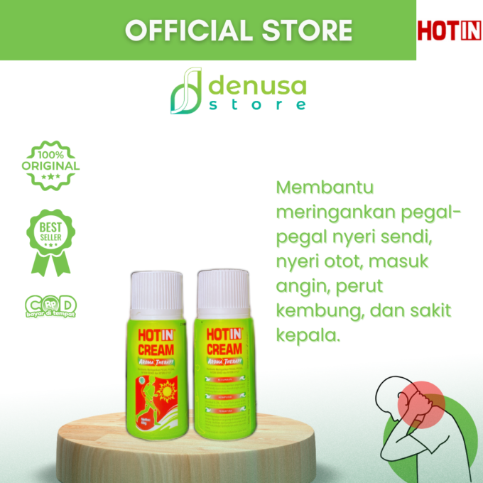 HOTIN Cream Aroma Therapy Botol 60gr