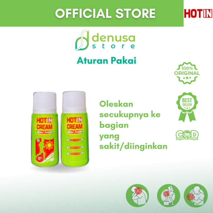 HOTIN Cream Aroma Therapy Botol 60gr