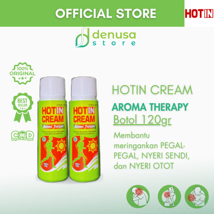 HOTIN Cream Aroma Therapy Botol 120gr