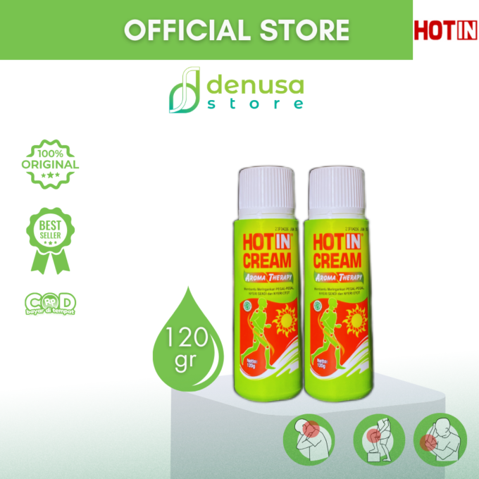 HOTIN Cream Aroma Therapy Botol 120gr