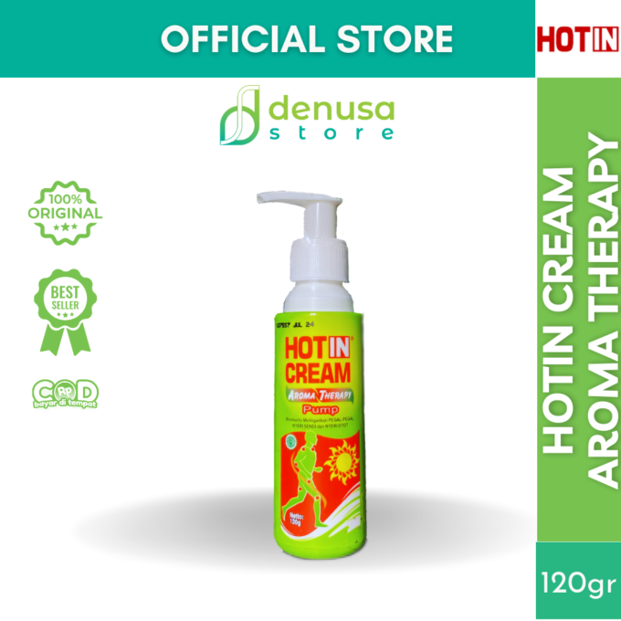 HOTIN Cream Aroma Therapy Pump 120gr