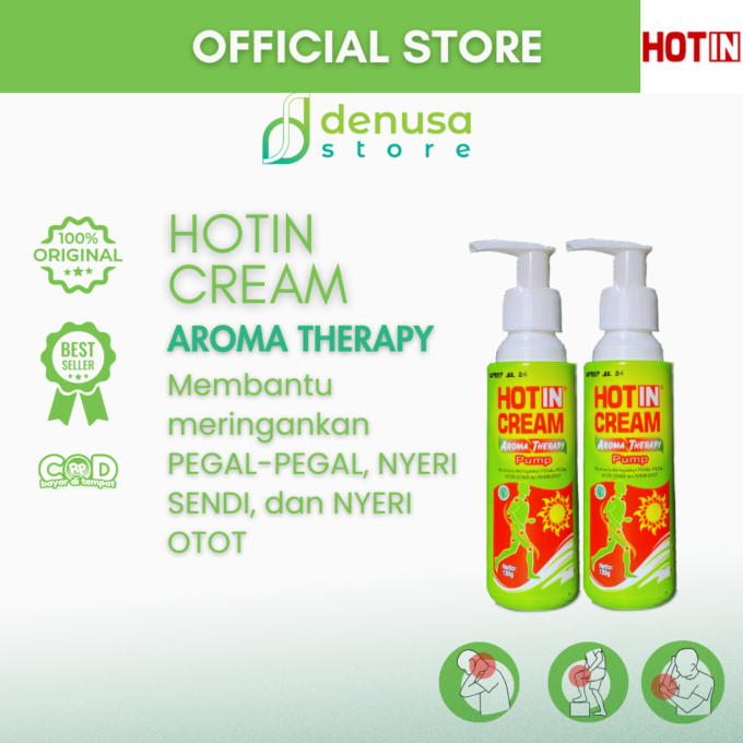 HOTIN Cream Aroma Therapy Pump 120gr