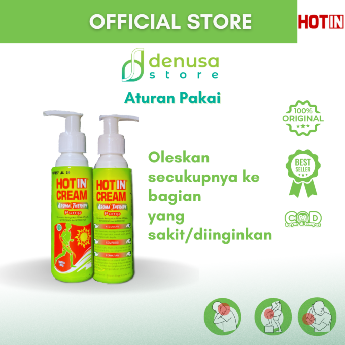 HOTIN Cream Aroma Therapy Pump 120gr