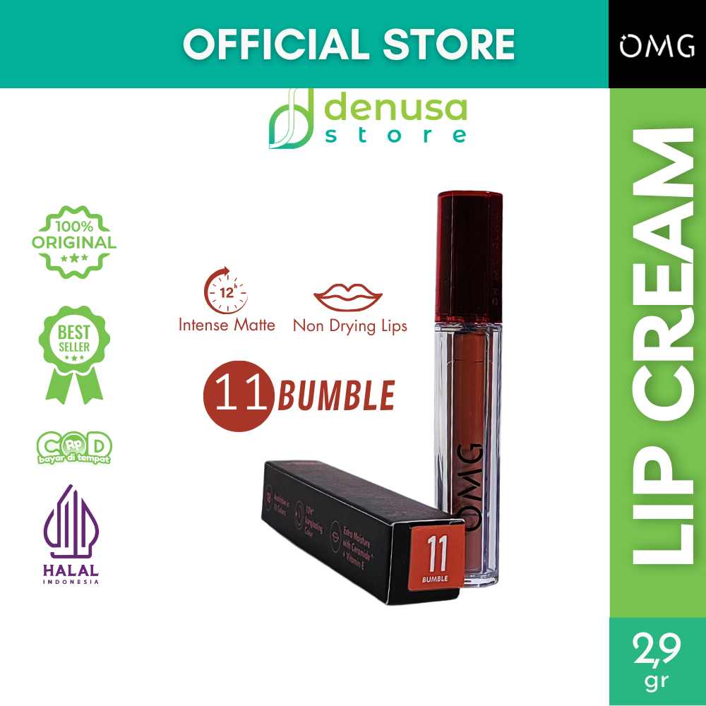 OMG OH MY GLAM Matte Last Lip Cream 11 Bumble 2.9 g