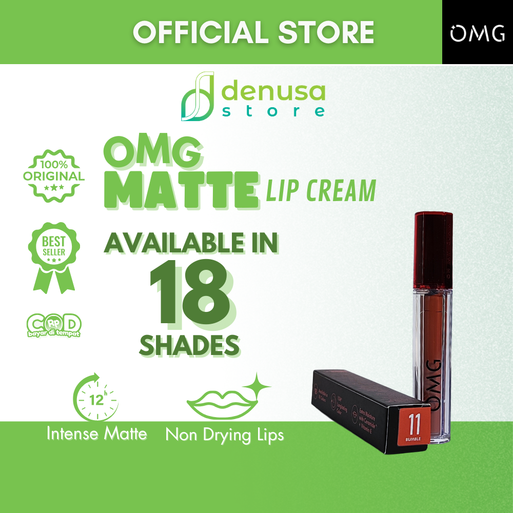 OMG OH MY GLAM Matte Last Lip Cream 11 Bumble 2.9 g