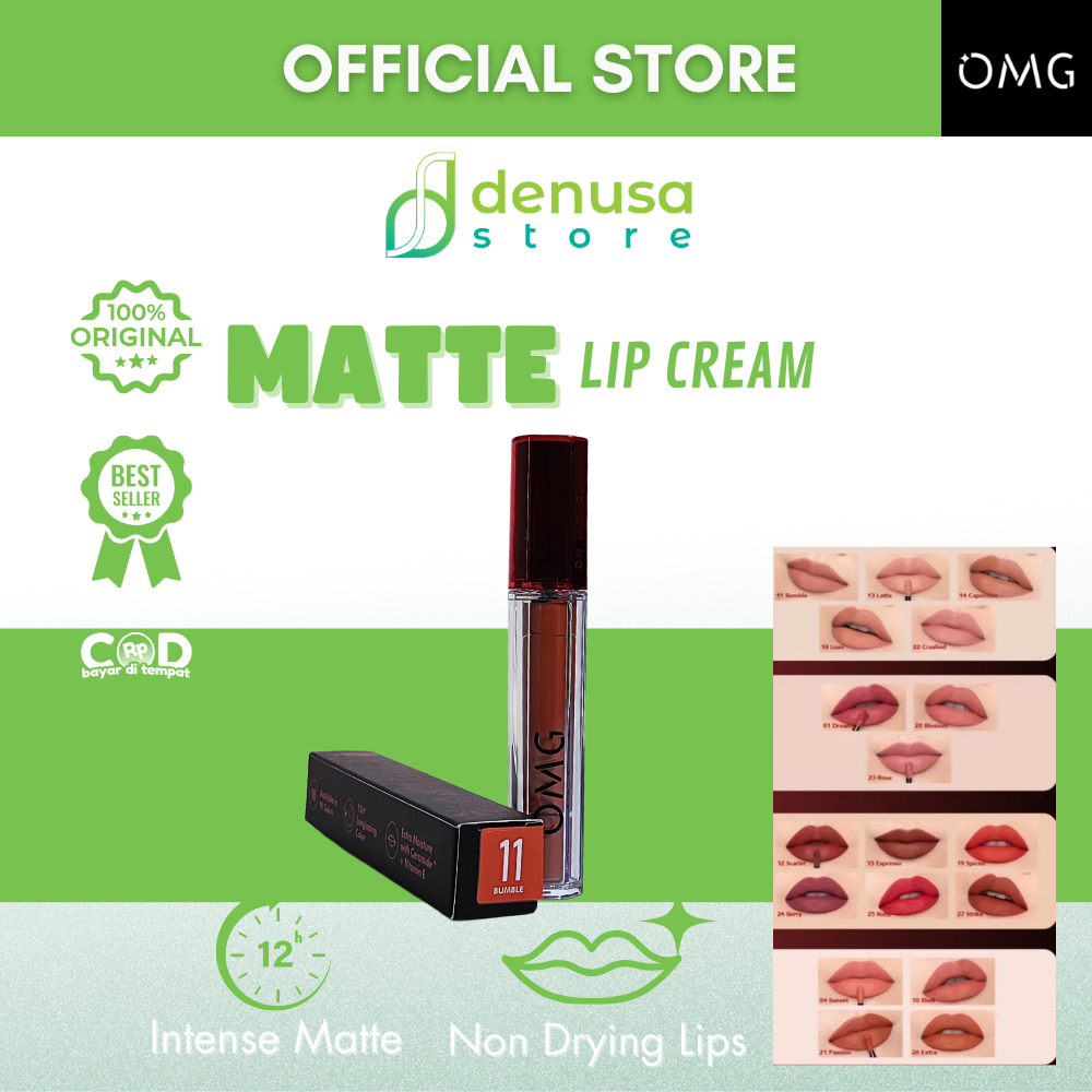OMG OH MY GLAM Matte Last Lip Cream 11 Bumble 2.9 g