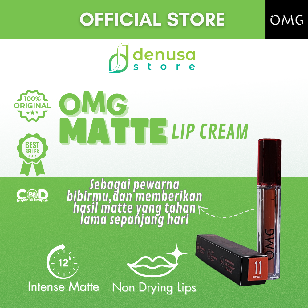 OMG OH MY GLAM Matte Last Lip Cream 11 Bumble 2.9 g