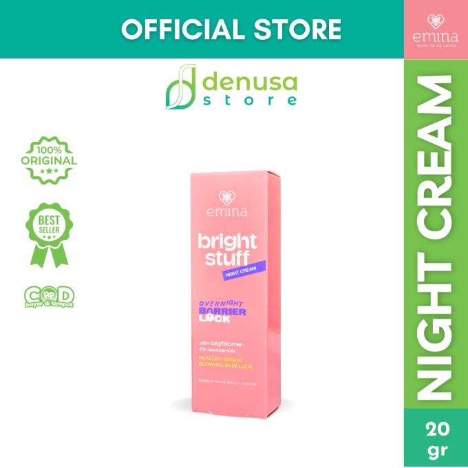 Emina Bright Stuff Night Cream 20g
