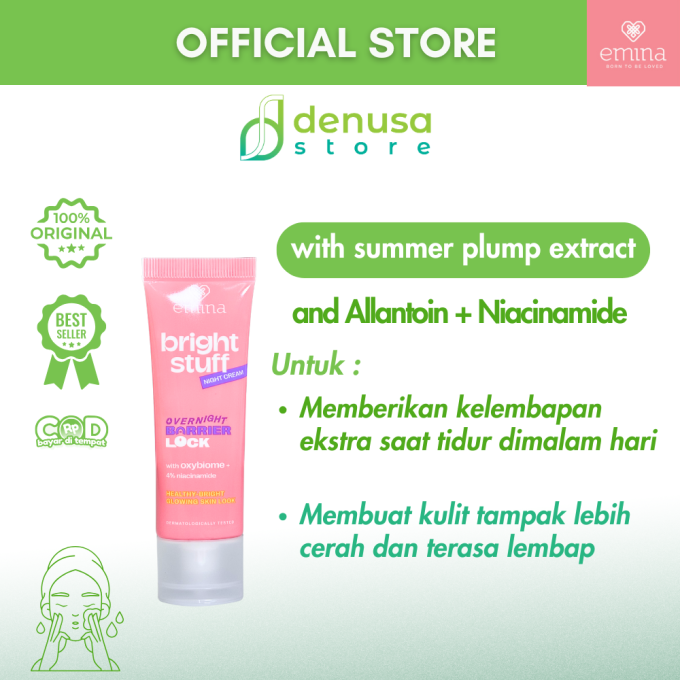 Emina Bright Stuff Night Cream 20g
