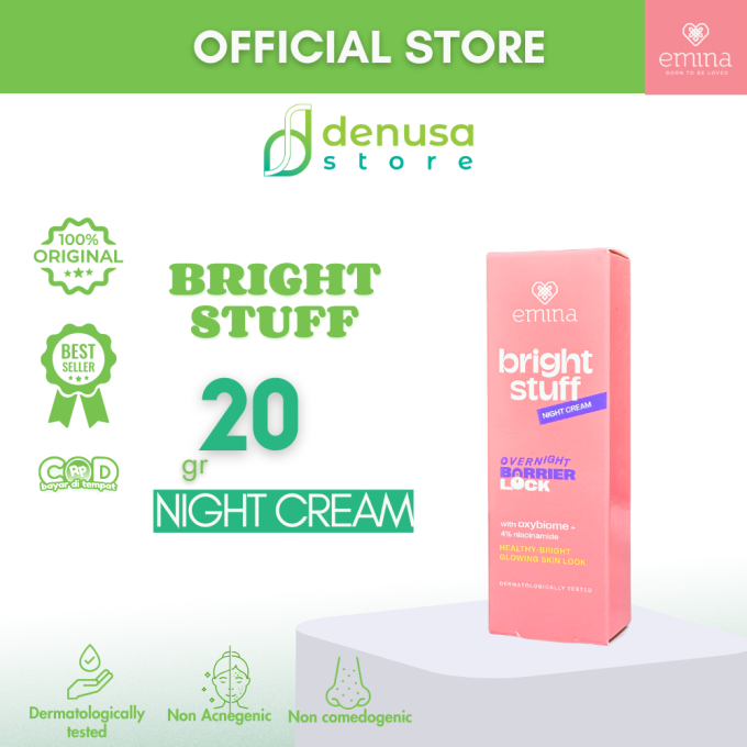 Emina Bright Stuff Night Cream 20g