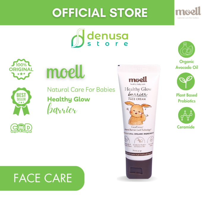 Moell Healthy Glow Barrier Face Cream 40gr