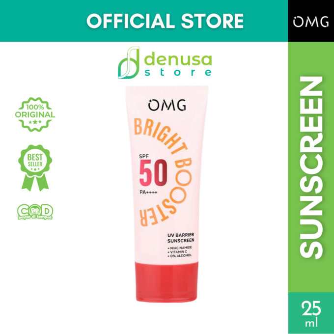 OMG UV Barrier Sunscreen Bright Booster SPF 50 PA++++ 25 ml