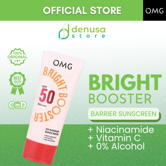 OMG UV Barrier Sunscreen Bright Booster SPF 50 PA++++ 25 ml