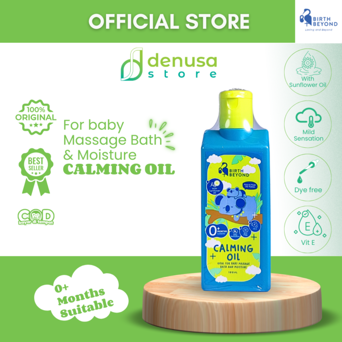 Birth Beyond Calming Oil Ideal For Baby Massage Bath And Moisture 100ml