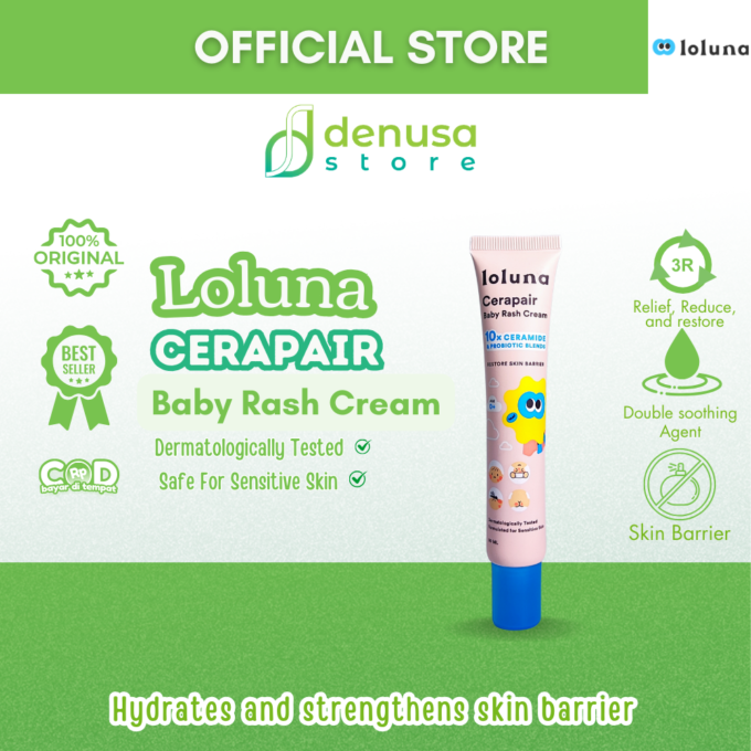 LOLUNA Cerapair Baby Rash Cream 30ml