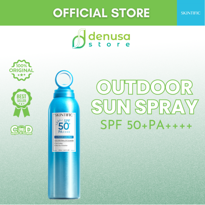 SKINTIFIC SPF 50+ PA++++ Outdoor Sun Spray 250ml