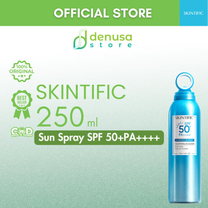 SKINTIFIC SPF 50+ PA++++ Outdoor Sun Spray 250ml