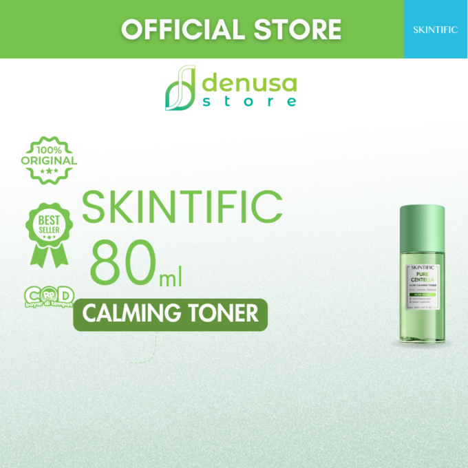 SKINTIFIC Pure Centella Acne Calming Toner 80ml