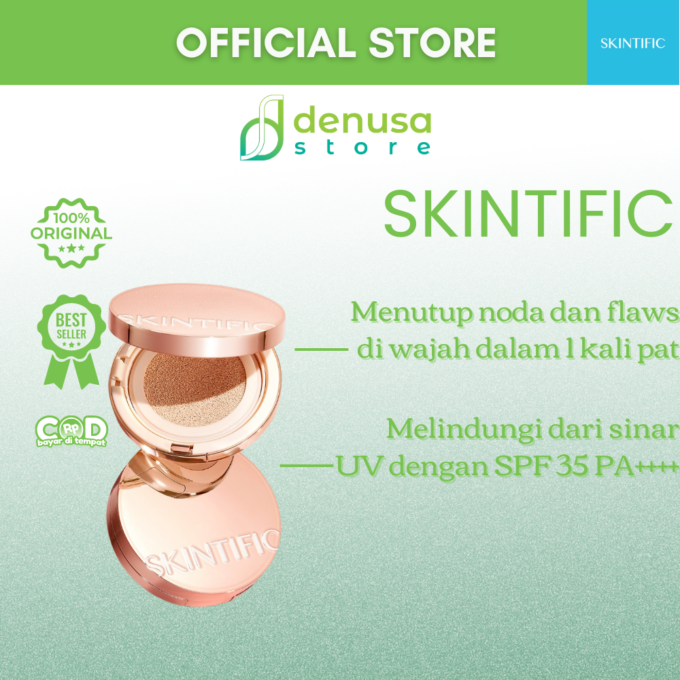 SKINTIFIC Cover All Perfect Cushion 01 Vanilla 11gr