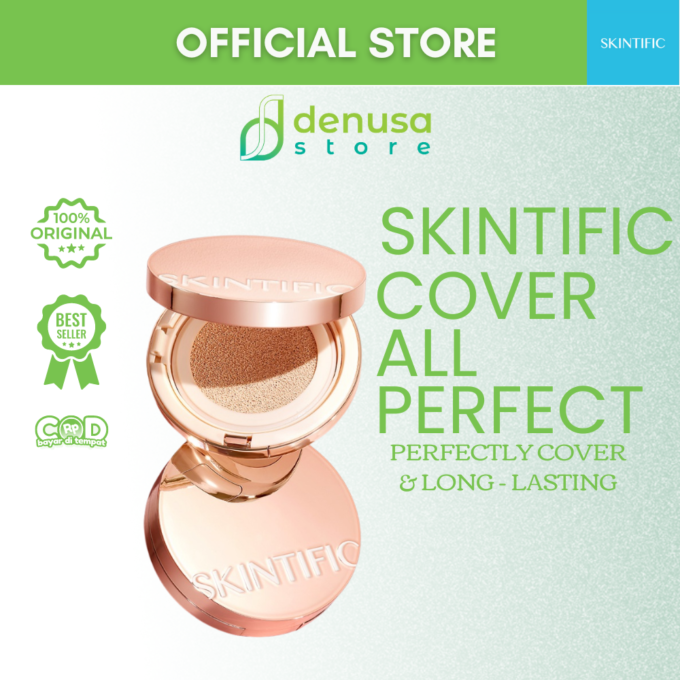 SKINTIFIC Cover All Perfect Cushion 03A Almond 11gr