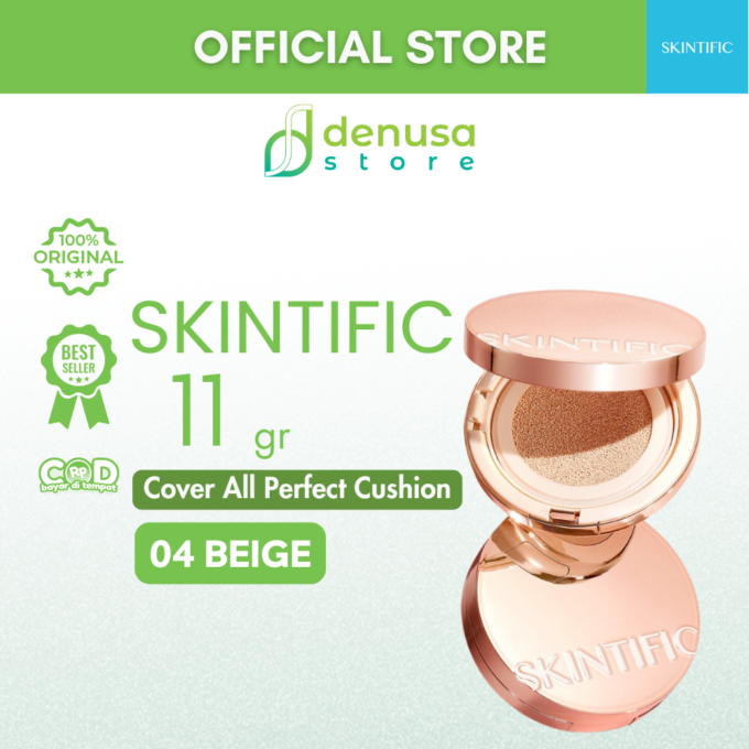 SKINTIFIC Cover All Perfect Cushion 04 Beige 11gr