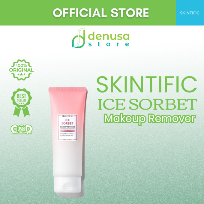 SKINTIFIC Ice Sorbet Makeup Remover Zero Oil Feeling 100gr