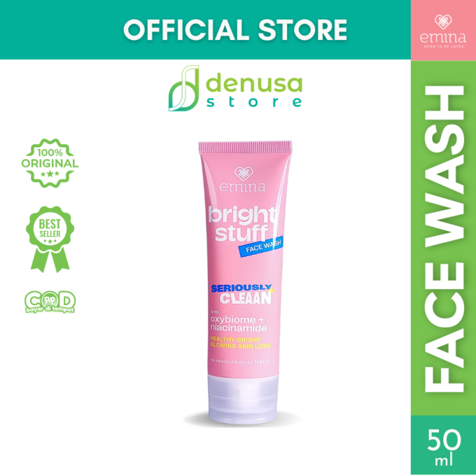 Emina Bright Stuff Face Wash Seriously Cleaan 50ml