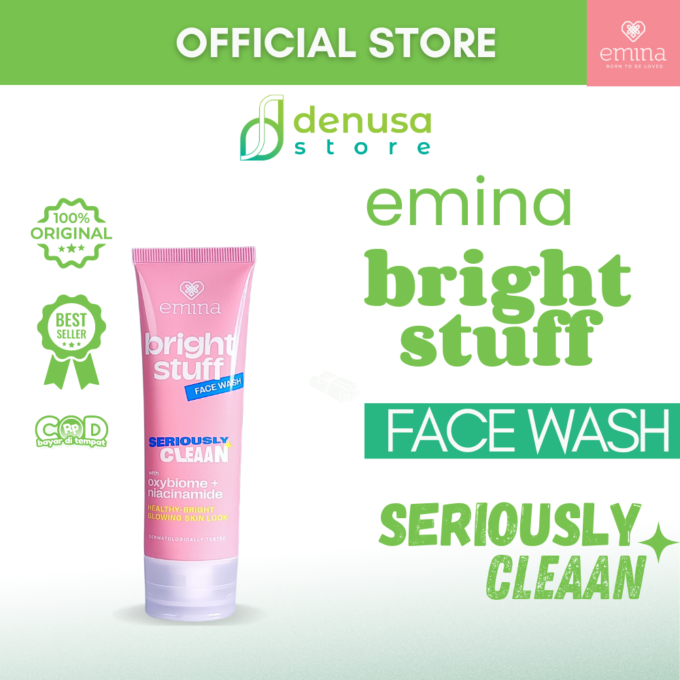 Emina Bright Stuff Face Wash Seriously Cleaan 50ml