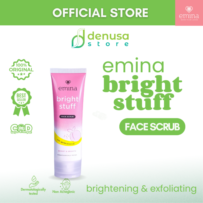 Emina Bright Stuff Face Scrub 50ml