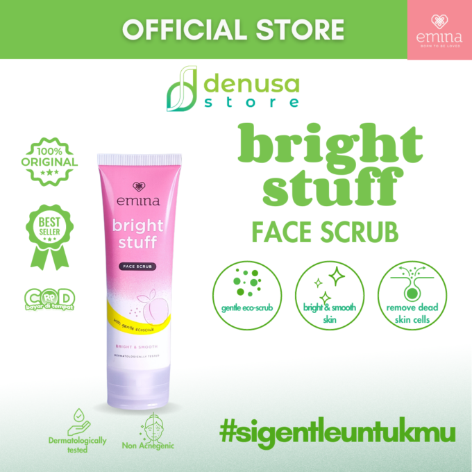 Emina Bright Stuff Face Scrub 50ml