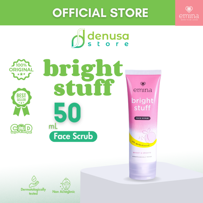 Emina Bright Stuff Face Scrub 50ml