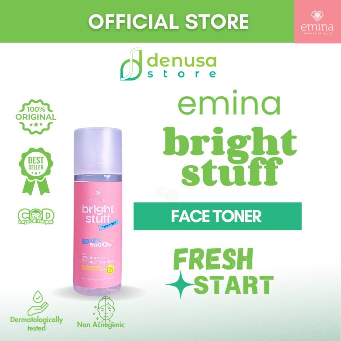 Emina Bright Stuff Face Toner Water Booom 100ml