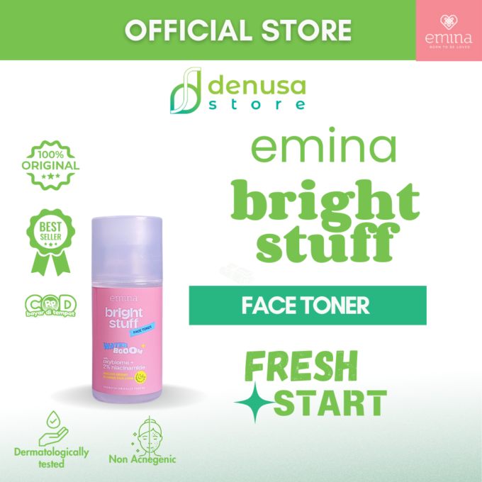 Emina Bright Stuff Face Toner Water Booom 50ml