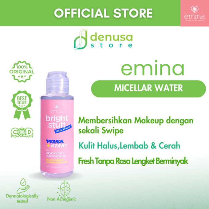 Emina Bright Stuff Micellar Water Fresh Start 100ml