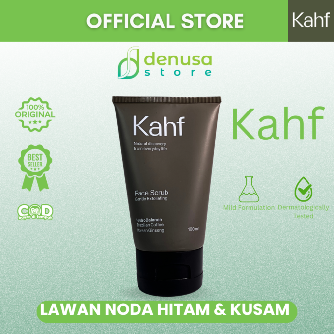 KAHF Face Scrub Gentle Exfoliating 100ml