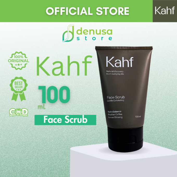 KAHF Face Scrub Gentle Exfoliating 100ml