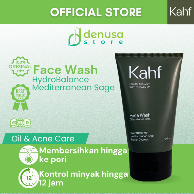 KAHF Face Wash Oil and Acne Care 100ml