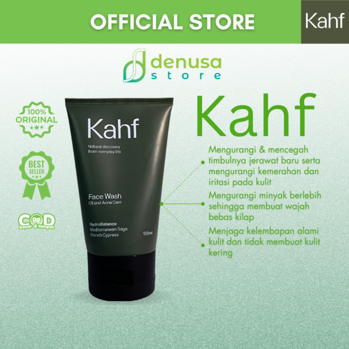 KAHF Face Wash Oil and Acne Care 100ml