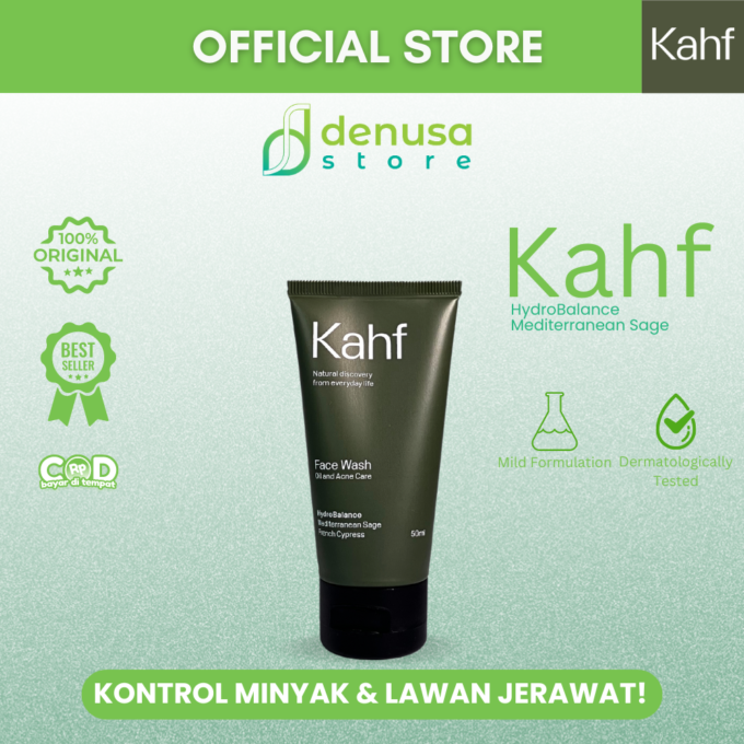 KAHF Face Wash Oil and Acne Care 50ml